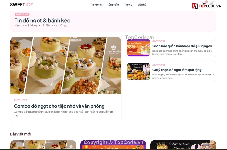 bán web,Sweet,web đồ án